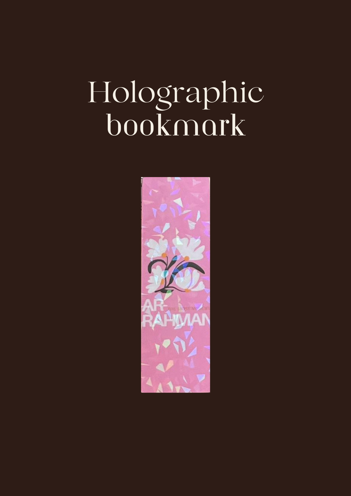 Holographic Bookmarks