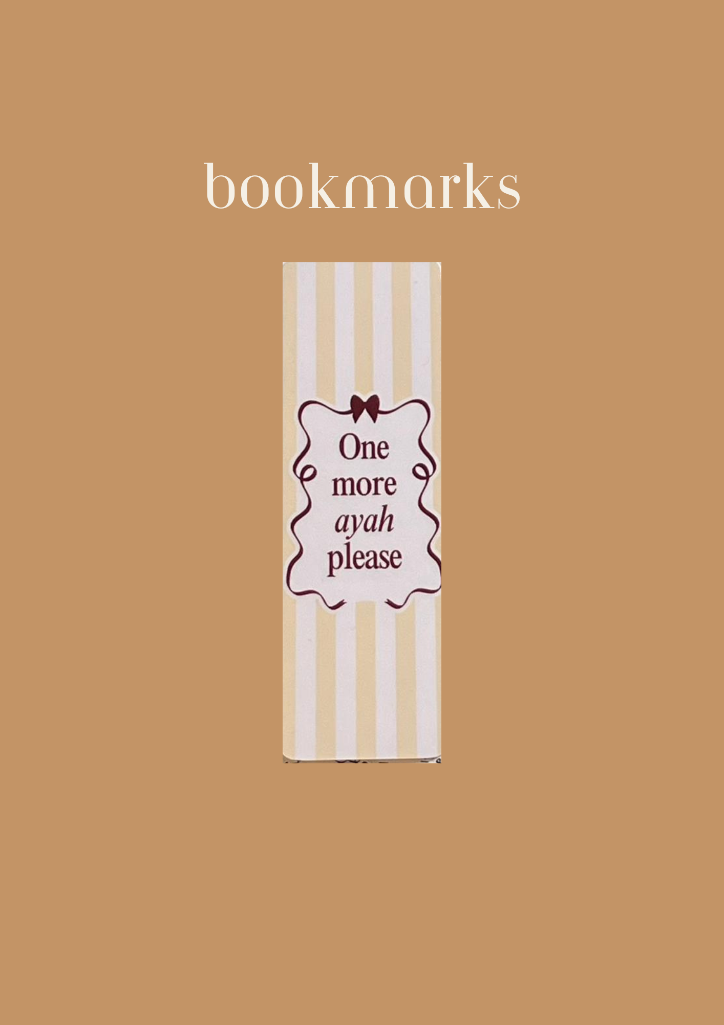 Classic Bookmarks